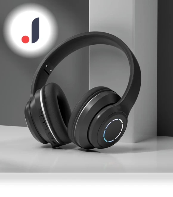 Stylish Foldable Wireless Bluetooth Headset — Headsets, AI Supermarket