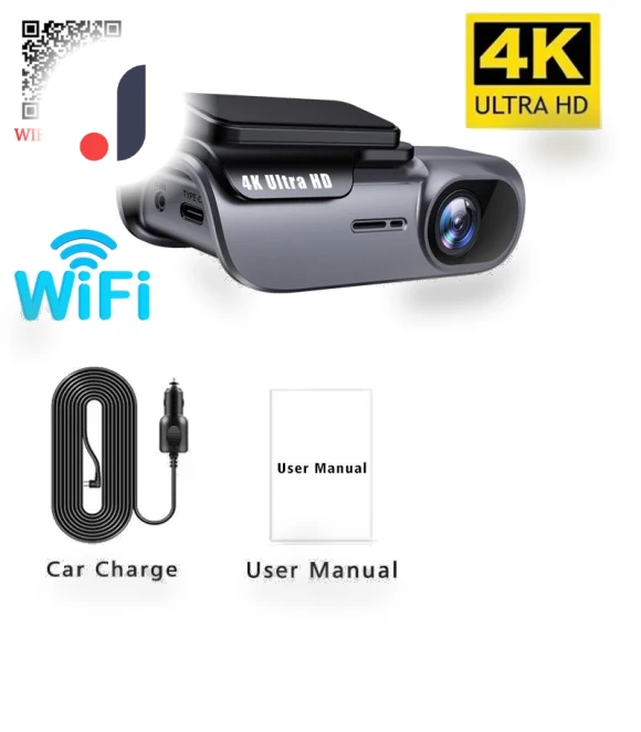UHD 4K WIFI DashCam — Rearview Cameras for Cars, Auto Accessories Home