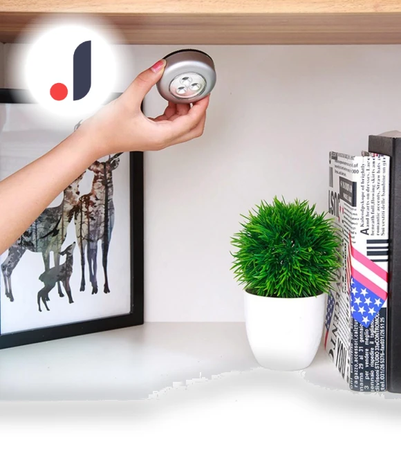 Wireless 3-LED Touch Night Light — Night Lights, kingroyal
