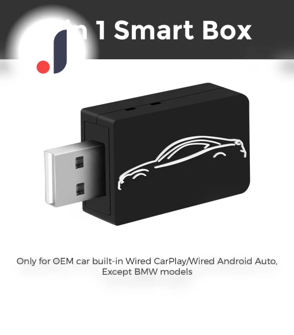 Wireless Android Auto Carplay TV Box — Car Installation Essentials, JOHO - CarGear