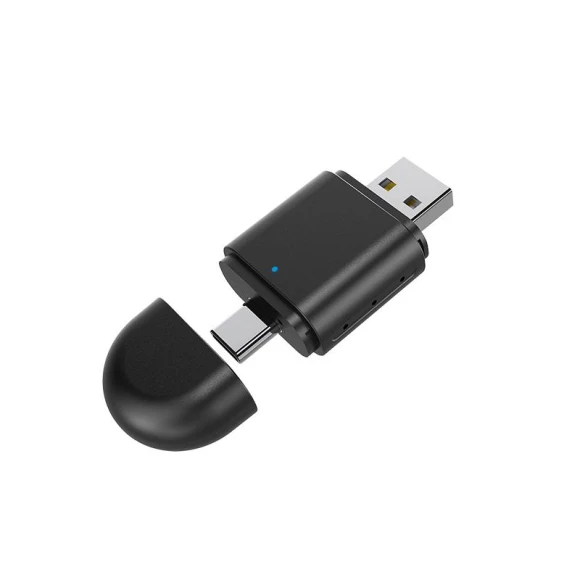 2-in-1 Wireless CarPlay Android Auto Adapter — Stereo Receivers, Timeless Home