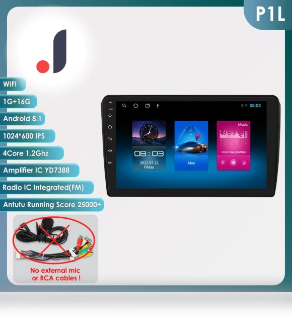 8-core AI 2din Android Autoradio — Stereo Receivers, OSSURET