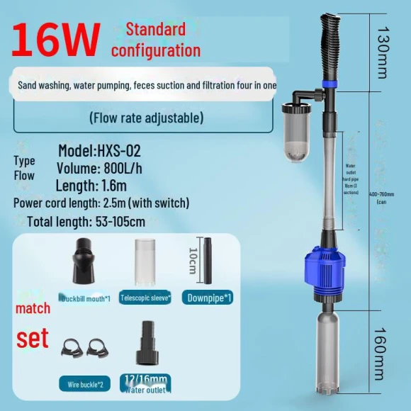 Automatic Aquarium Cleaner — Gravel Cleaners, Sensen