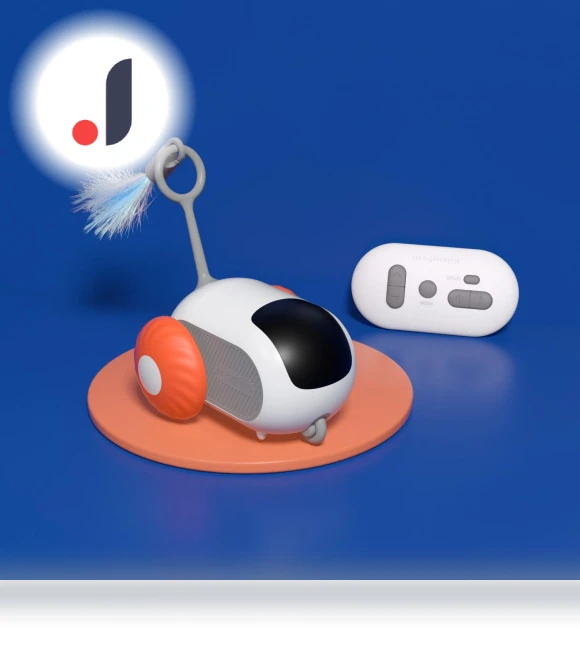 Automatic Moving Toy Car for Pets — Interactive Animal Companions, JINGYUE Pet