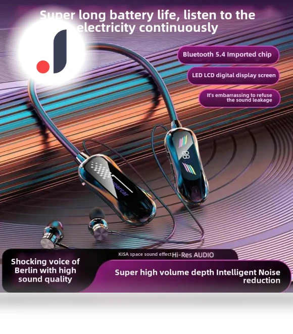 Bluetooth Neckband Headphones — In-Ear Headphones, Pento Smart