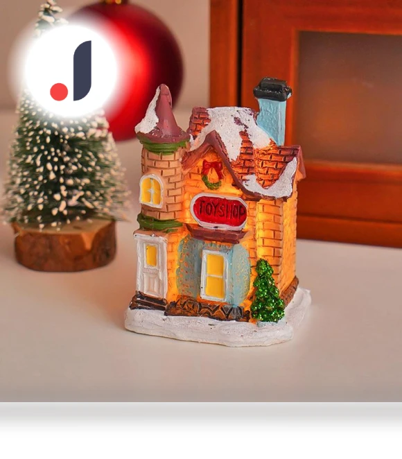 Christmas Snow House — Collectible Buildings, AI Supermarket