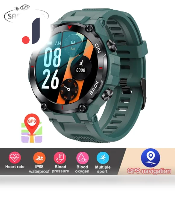 Military Sports Smartwatch — Smartwatches, Tiktop2