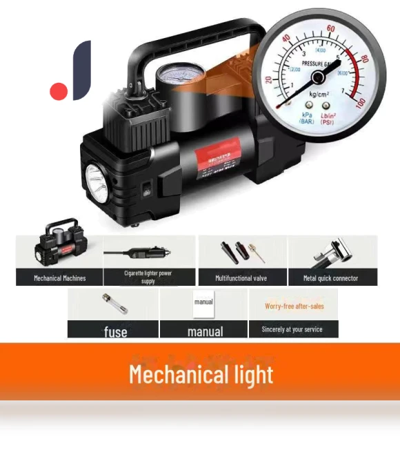 Portable Mini Smart Electric Car Tire Pump with Digital Display — Tire Inflation Solutions, StrideBox
