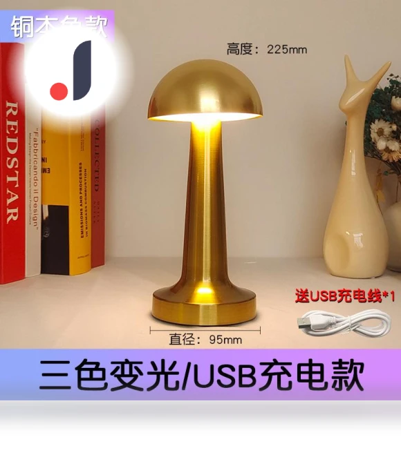 Retro Metal LED Desk Lamp — Desk & Table Lighting, Home Textiles Fashion Gallery
