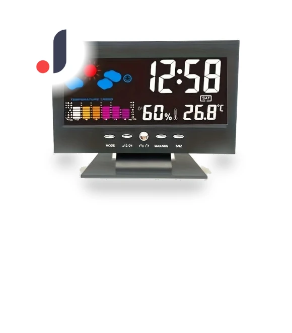 Smart Alarm Clock with Temperature Display — Alarms & Clocks, Mango Event