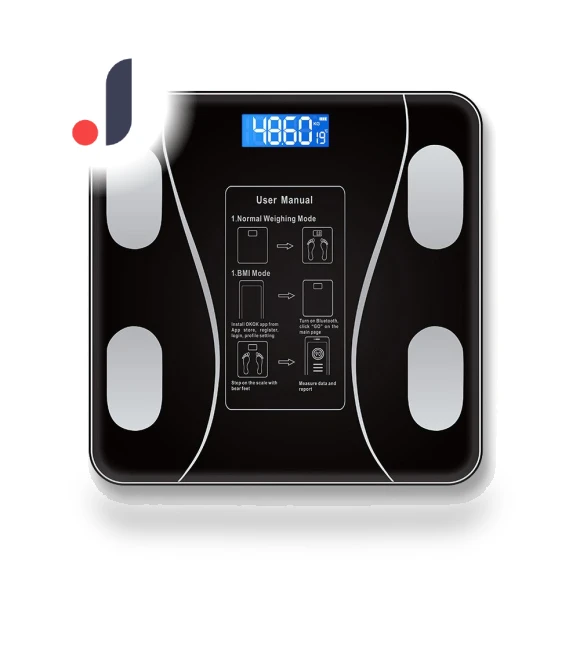 Smart Body Fat Scale — Body Composition Analysis, DC-HOME Textile