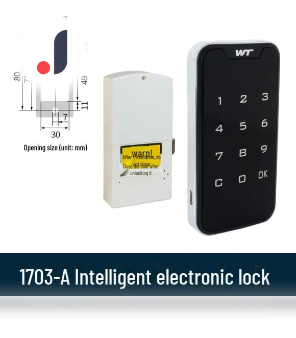 Smart Electronic Touch Lock with Fingerprint — Smart Home Security, VantaGoods