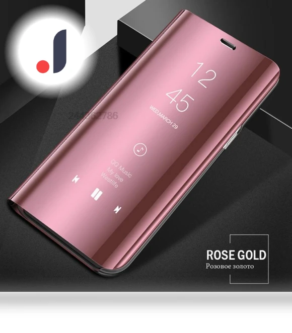 Smart Mirror Flip Leather Case — Flip Cases, case-A1