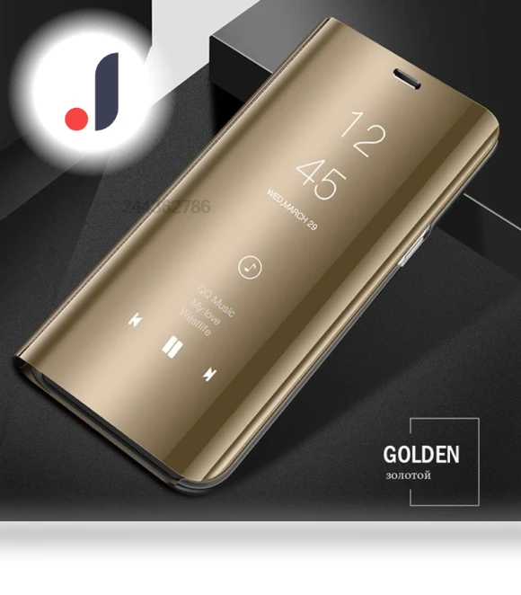 Smart Mirror Magnetic Flip Cover — Bumpers, case-A1