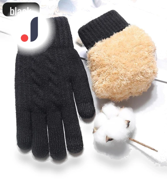 Winter Knitted Gloves with Touchscreen — Cold Weather Gloves, VantaGoods