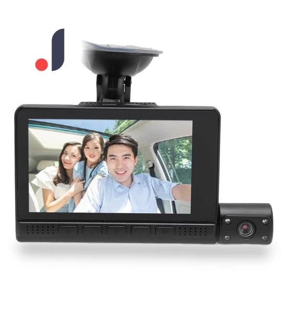 3-channel dash cam with rotating mechanism — Dashboard Cameras, OutsideWorld