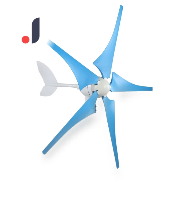 5-Blade Wind Turbine Kit with Power Controller — Solar Charging Solutions, Koogeelife
