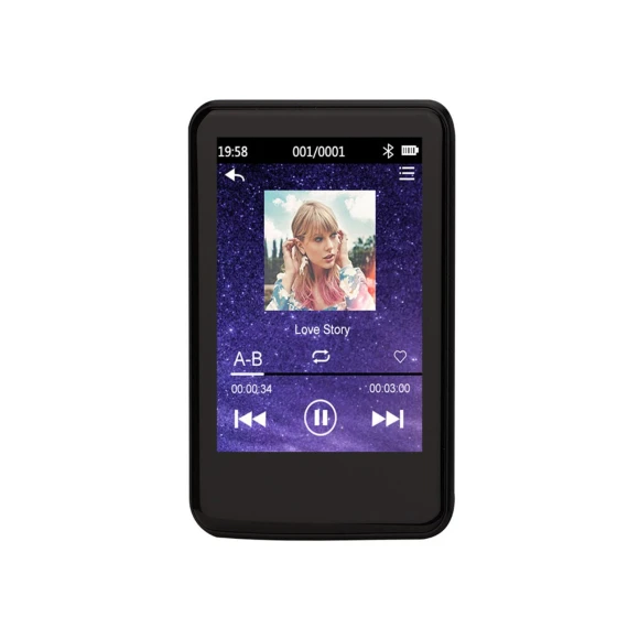 Bluetooth MP3/MP4 Touch Screen Mini Portable Music Player — Portable Media Players, Holland Ham