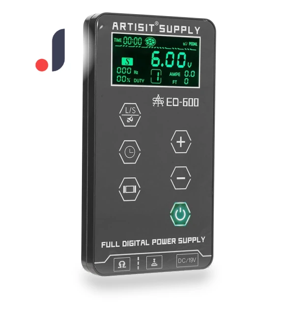 Digital Display Tattoo Machine Power Supply — Machine Parts, Zeblaze