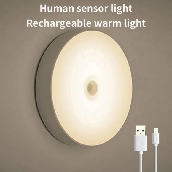 LED Human Body Sensor Night Light — Night Lights, CozyHomeDecor