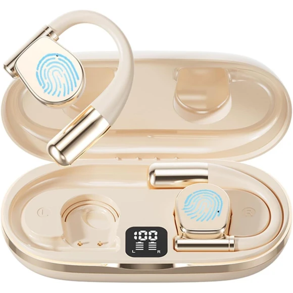 Real-time AI Translator Earbuds — Language Translators, Junmaocun