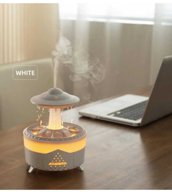 Rotating Rain Humidifier — Air Moisturizers, Modern Home Furnishing