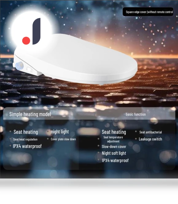 Smart Toilet Seat with Heating — Bathroom Essentials, WoW Home