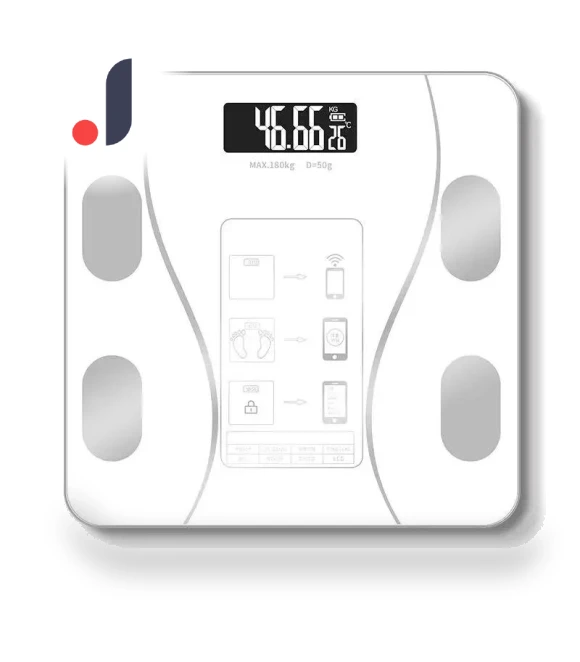 Smart Wireless Digital Bathroom Scale — Weight Management Tools, DC-HOME Textile