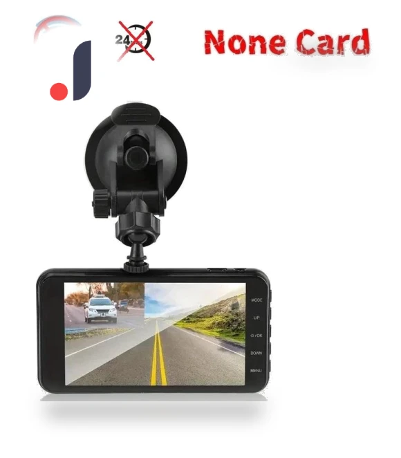 Touch Screen Dual Lens Mobile Internet 1080P Ultra HD 24-Hour Parking Monitor WiFi Recorder — Dashboard Cameras, CANKE
