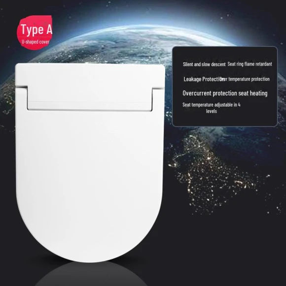 Universal Smart Toilet Seat Cover with Heating — Seat, WoW Home