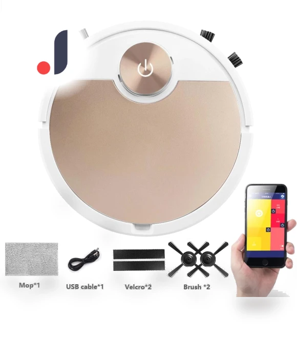 Wireless 3-in-1 Robot Vacuum — Smart Cleaning Robots, Chic Interiors