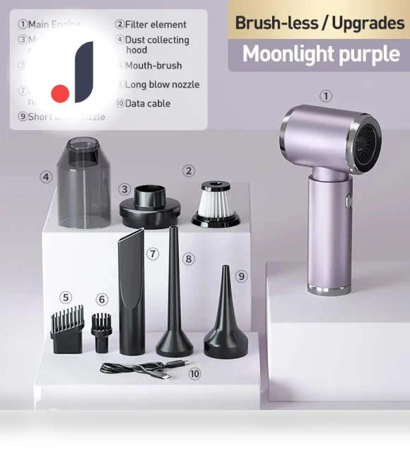 Wireless Car Vacuum with Powerful Suction — Vacuums, Chic Interiors