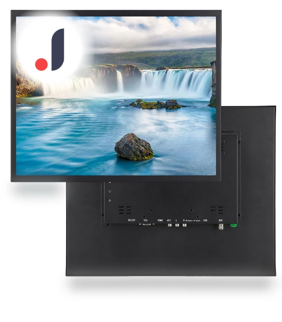 19-inch Ultra Large Resistive Touch Screen Monitor — Display Solutions, Honor Electronics