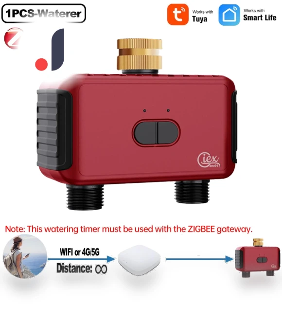 2-Zone Smart Garden Watering Timer — Controllers, KITCHEN-MALL