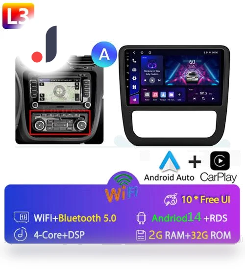 AI Voice Wireless CarPlay Android Auto Radio — Stereo Receivers, AutoSphere