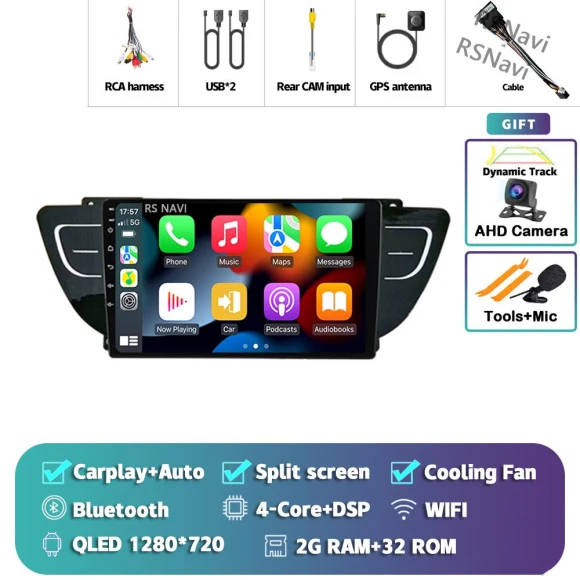Android 14 Carplay Auto Multimedia Head Unit — Stereo Receivers, AutoSphere