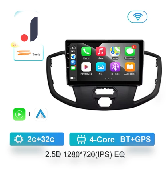 Android Intelligent System for Ford Transit 2015 — Navigation & GPS Accessories, AutoSphere