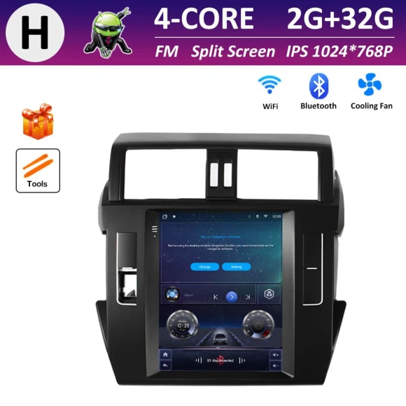 Cooling Fan Android Auto for Toyota Prado — Cooling Fan, AutoSphere