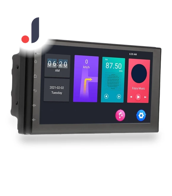 Double Din Car Stereo System — Stereo Receivers, OutsideWorld