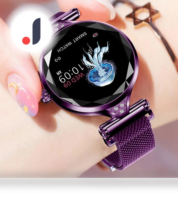 Fashion Women's Color Screen Smart Sports Fitness Bracelet — Wearable Accessories, OutsideWorld