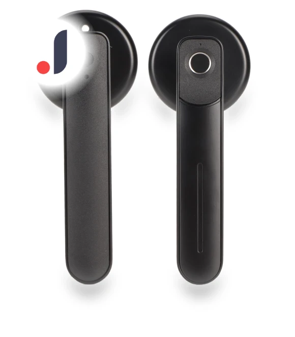 Fingerprint Door Handle — Biometric Security, OutsideWorld