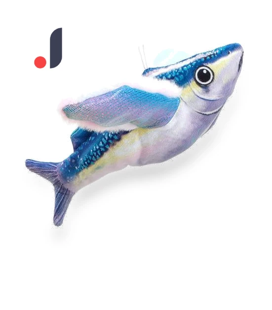 Interactive Flapping Wings Fish Cat Toy — Cat Playthings, All in Watch