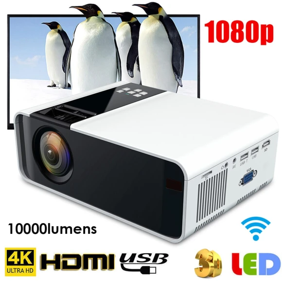 LED Smart Projector — Home Theater Projectors, OutsideWorld