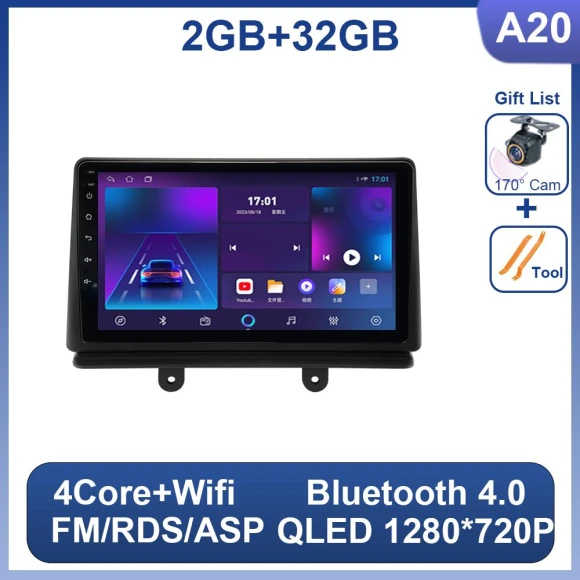 Multimedia Video Player for Fiat Doblo 2006 — Stereo Receivers, AutoSphere