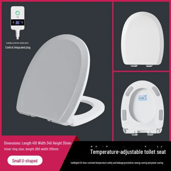 Smart Toilet Seat Cover with Adjustable Temperature and Heating — Lid & Tank Covers, WoW Home