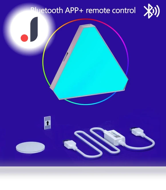 Smart WiFi Triangle Night Light RGB — Night Lights, Explorer Outdoors