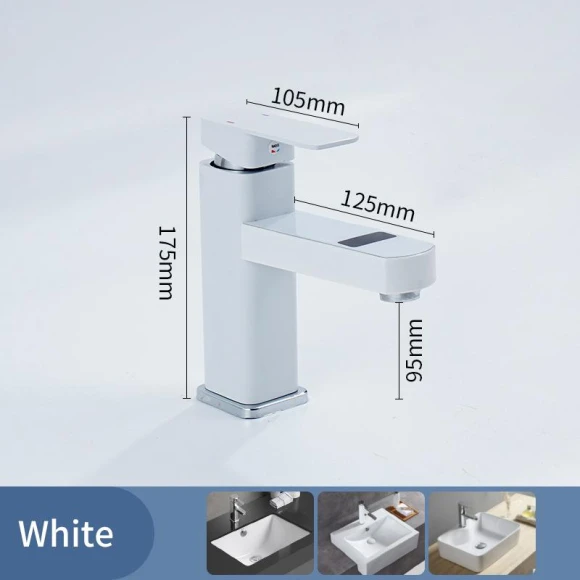 Touch LED Digital Display Temperature Faucet — Smart-Touch Kitchen Faucets, Household supplies MH