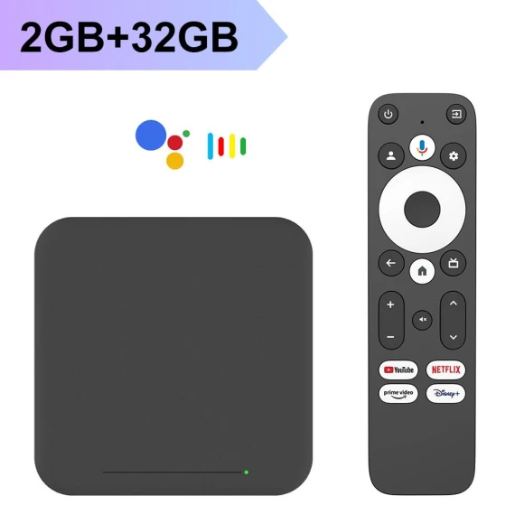 UHD Google TV Box — Streaming Devices, Blackin