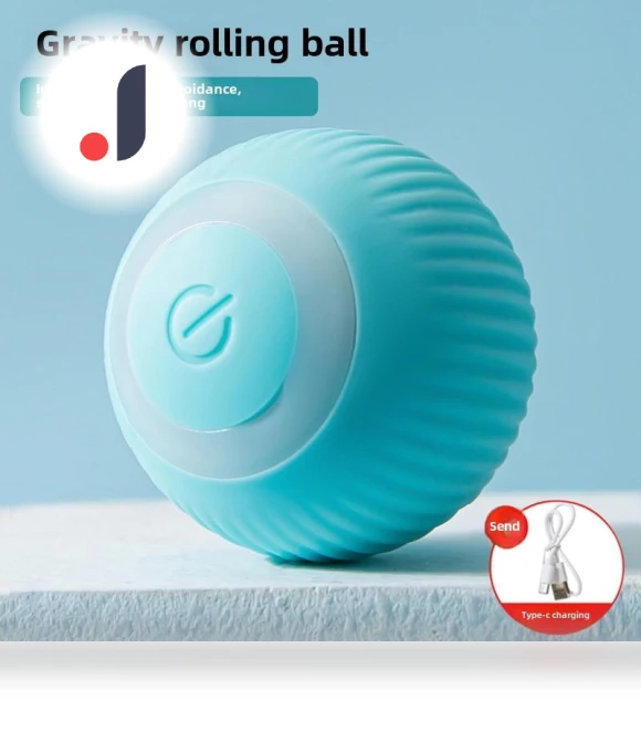 USB Rechargeable Electric Rolling Ball Cat Toy — Cat Playthings, Smart Pet Supplies
