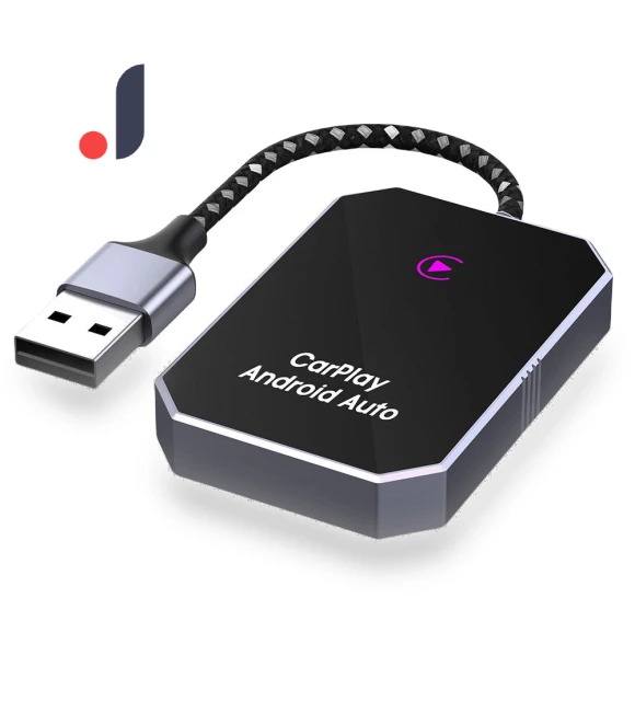 Wireless CarPlay Android Auto Adapter — Car Accessories & Gadgets, Actually lighting